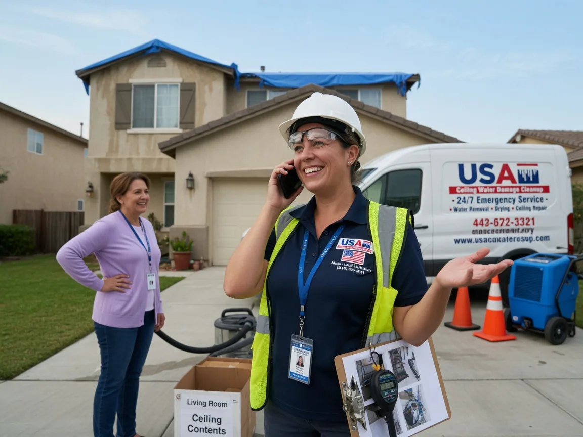 Ceiling Water Damage Restoration Lakota, IA FAQs